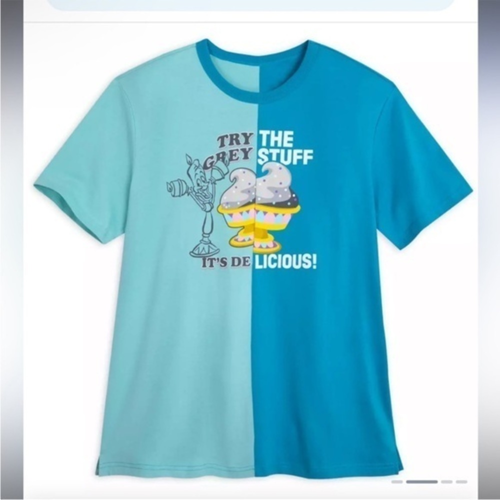 Disney Parks Lumiere Try the Grey Stuff Top